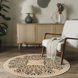 Conceptum Alfombra Crema 180 x 180 cm